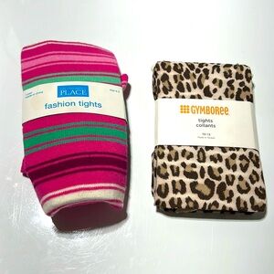 Lot of 2: NWT Gymboree and The Children’s Place tights